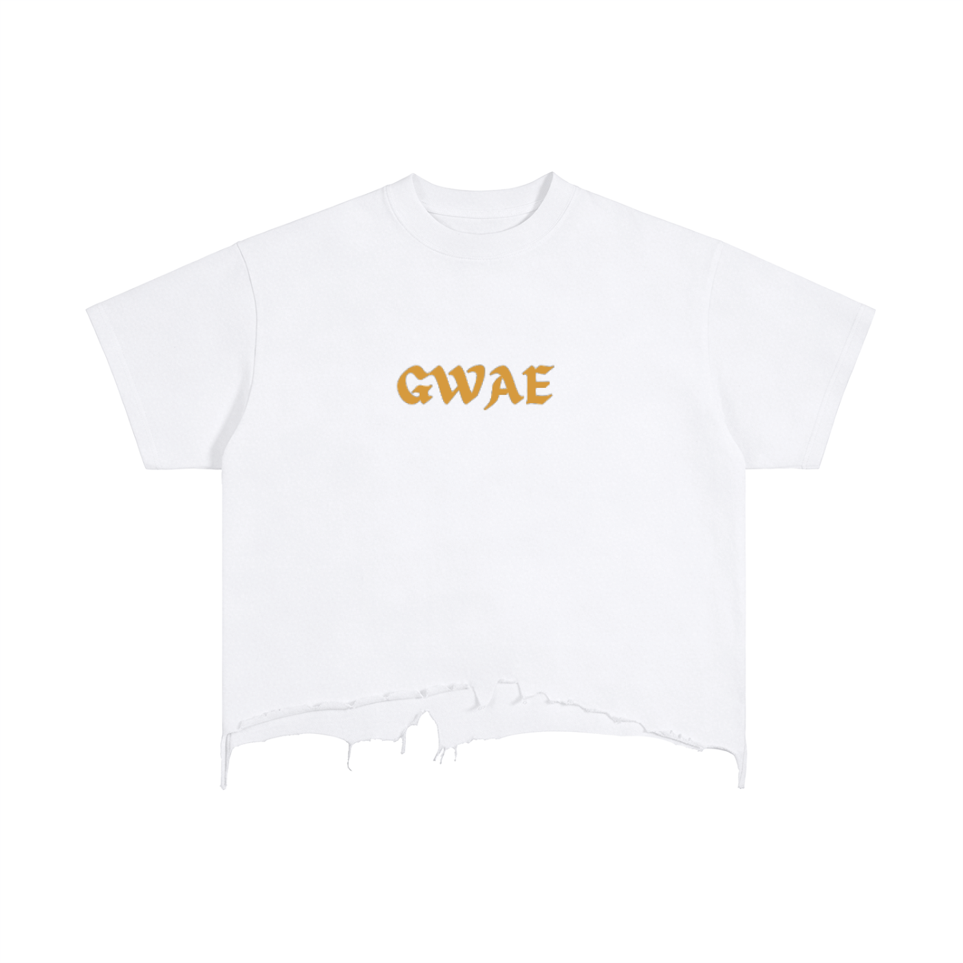 GWAE Distressed Hem T-Shirt