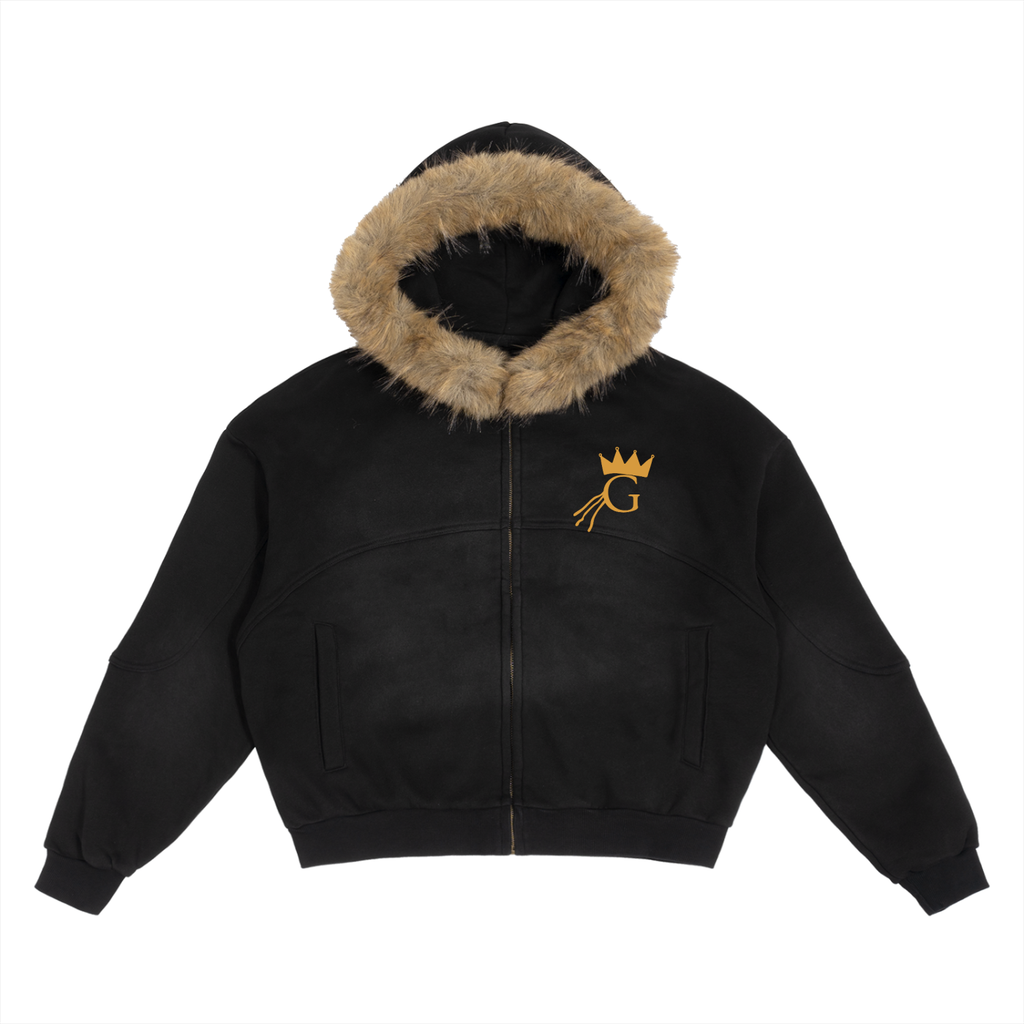 GWAE Detachable Fur Hoodie