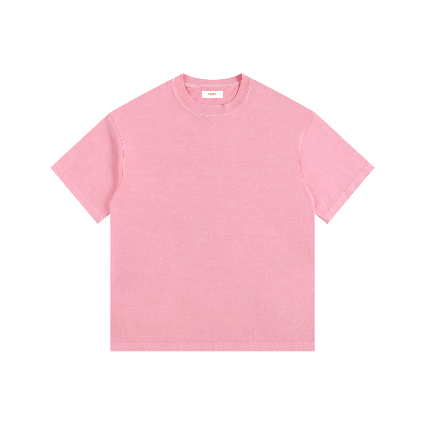 Plain GWAE Vintage Washed Oversized Cotton T-Shirt