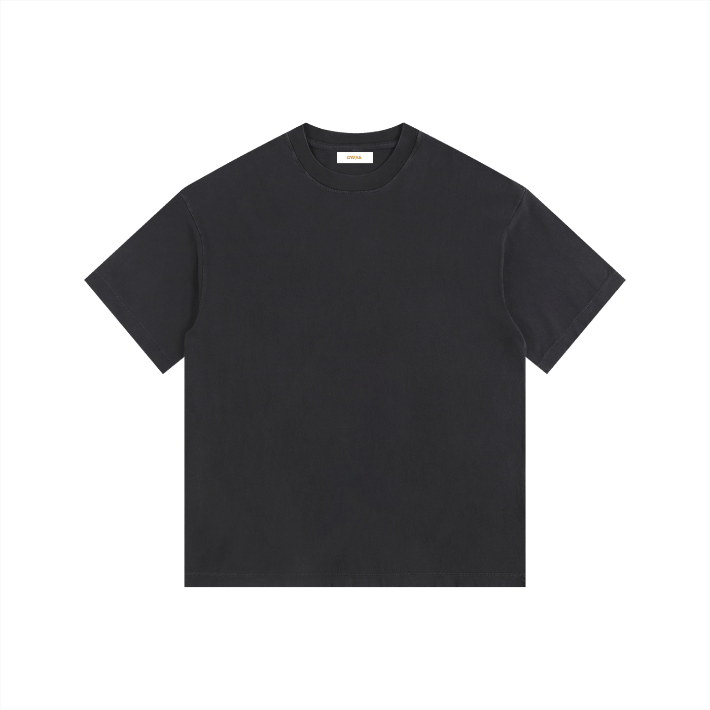 Plain GWAE Vintage Washed Oversized Cotton T-Shirt