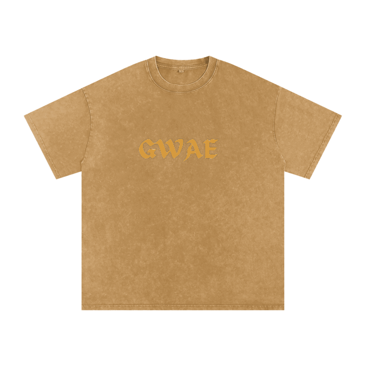 GWAE Snow Washed Oversized Cotton T-Shirt