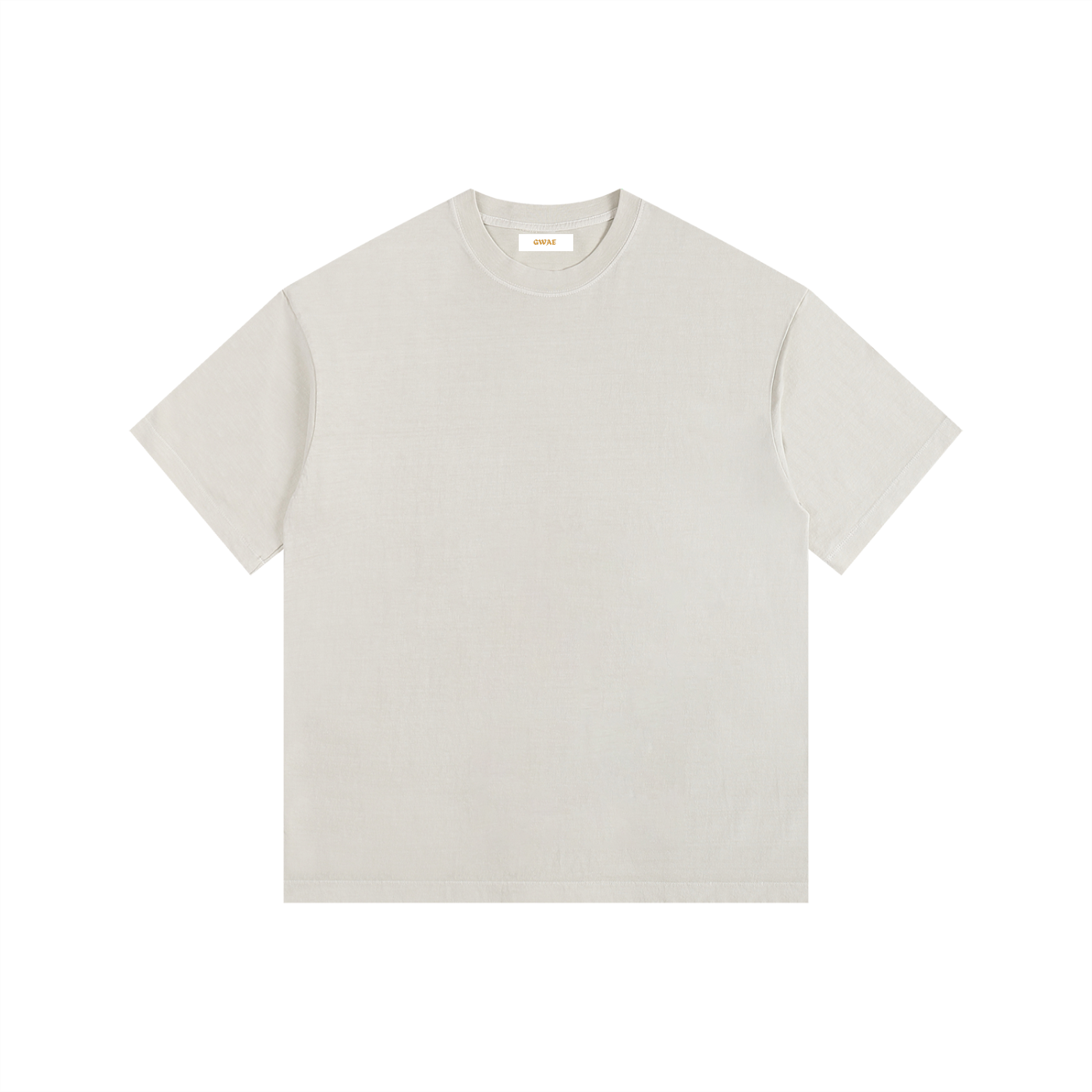 Plain GWAE Vintage Washed Oversized Cotton T-Shirt