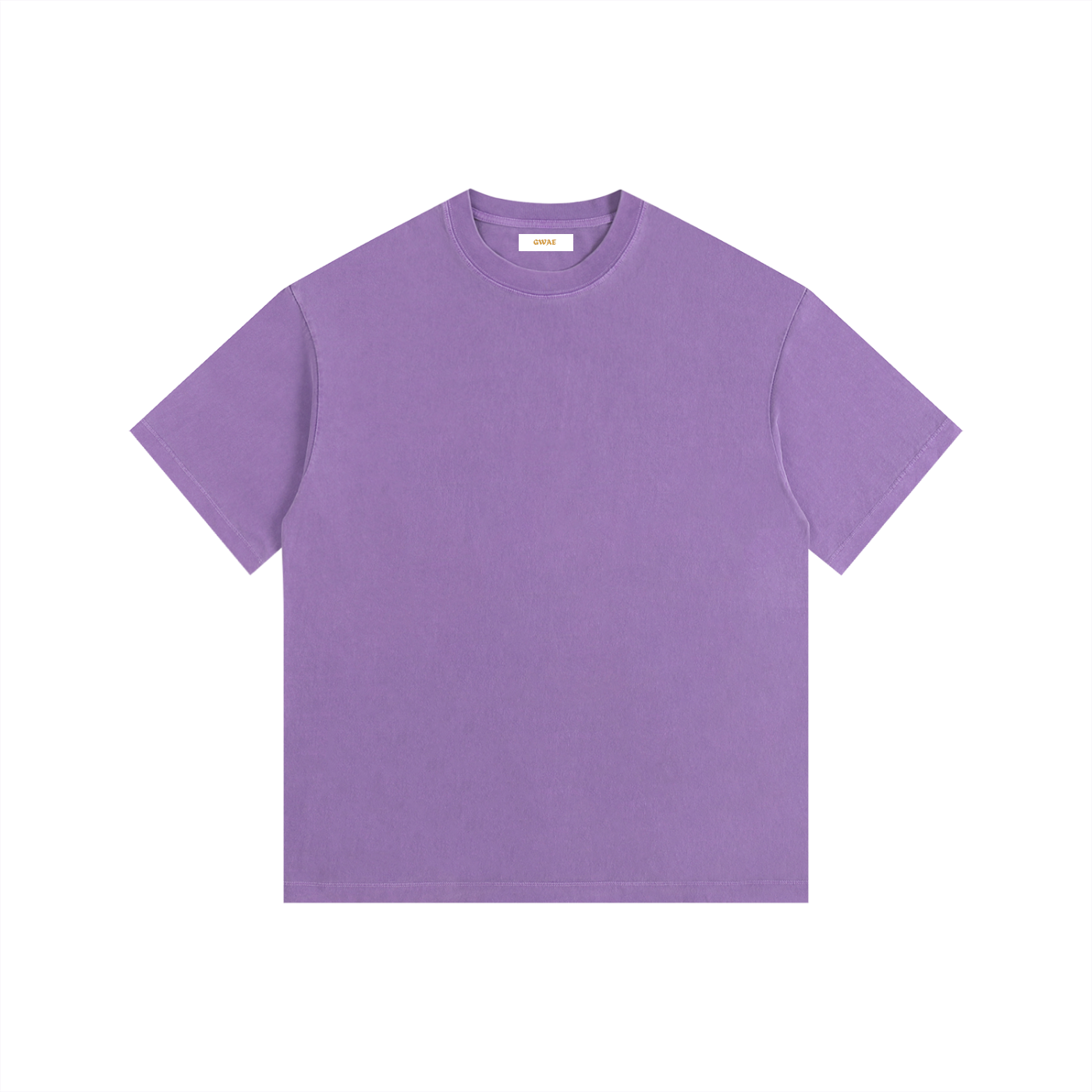 Plain GWAE Vintage Washed Oversized Cotton T-Shirt