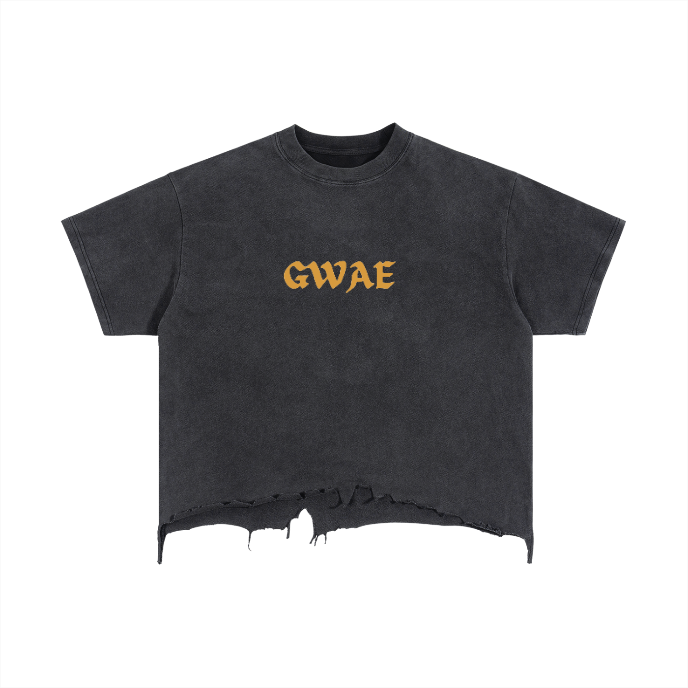 GWAE Distressed Hem T-Shirt