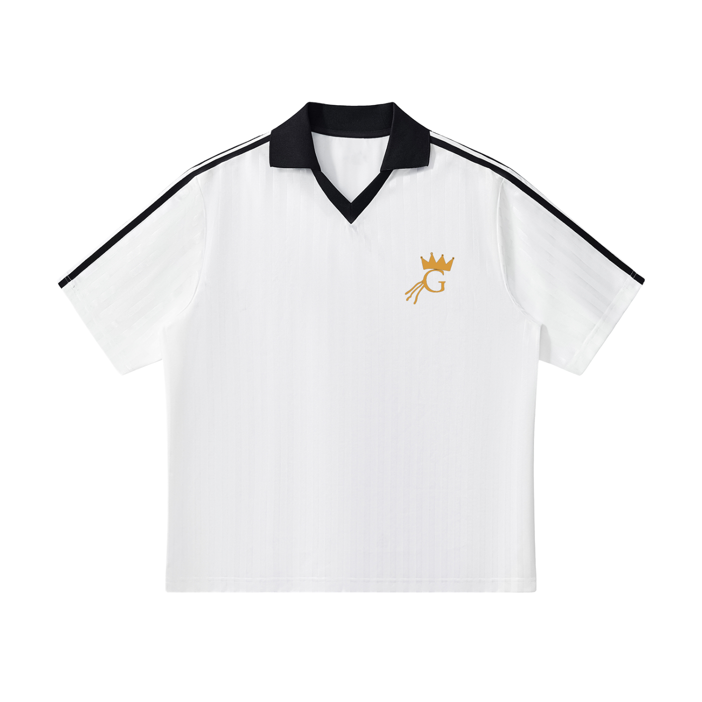 GWAE Collar Striped Soccer Jersey