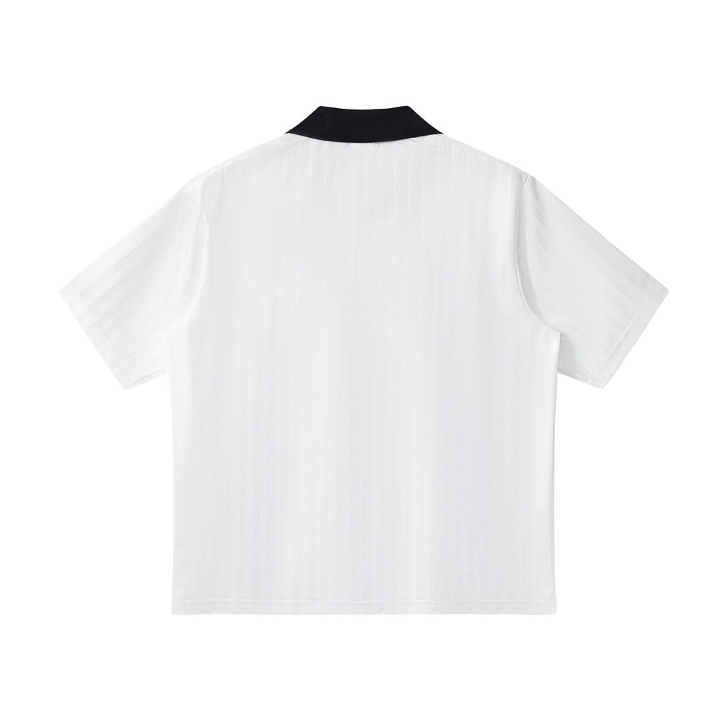 GWAE Collar Striped Soccer Jersey
