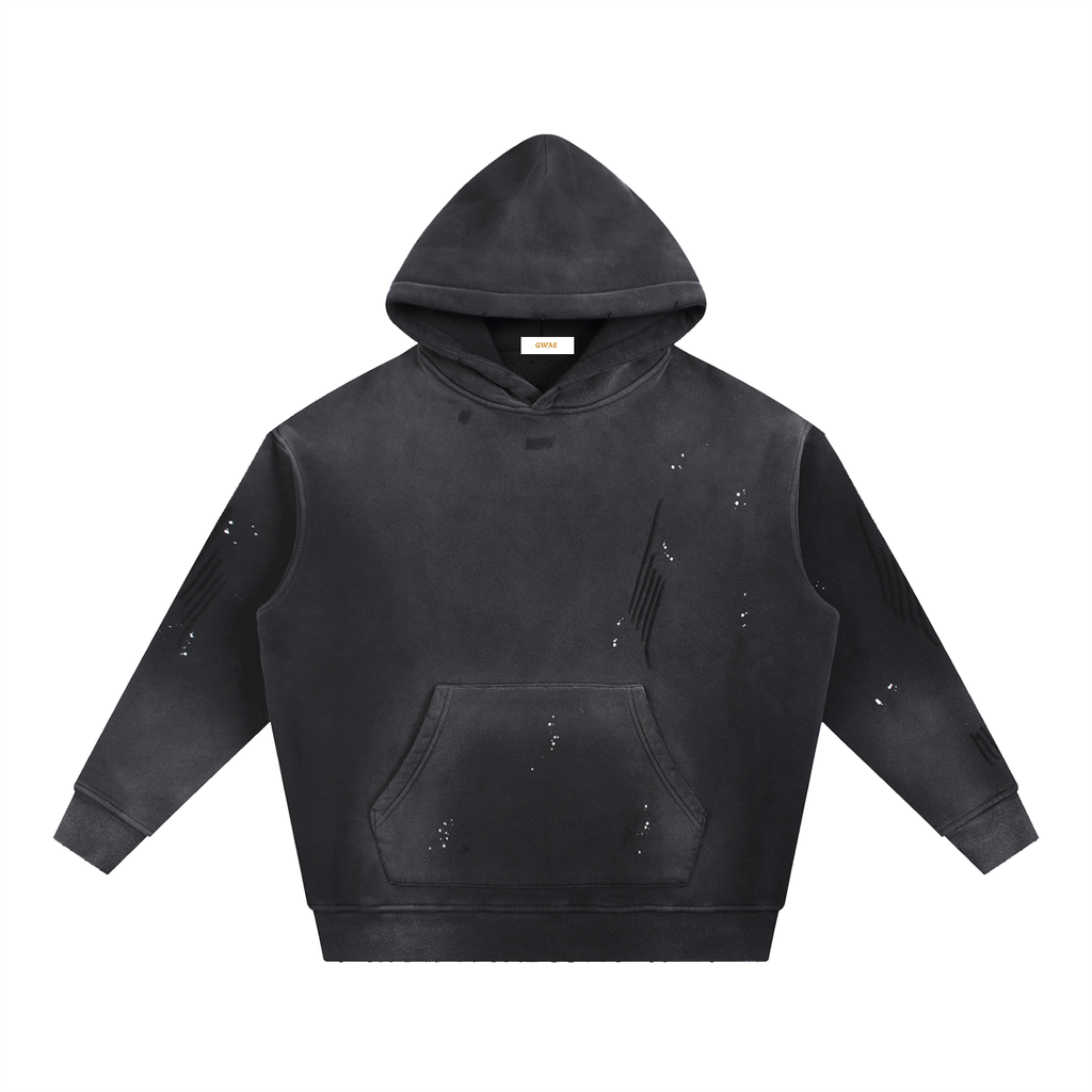 GWAE Frayed Fleece Hoodie