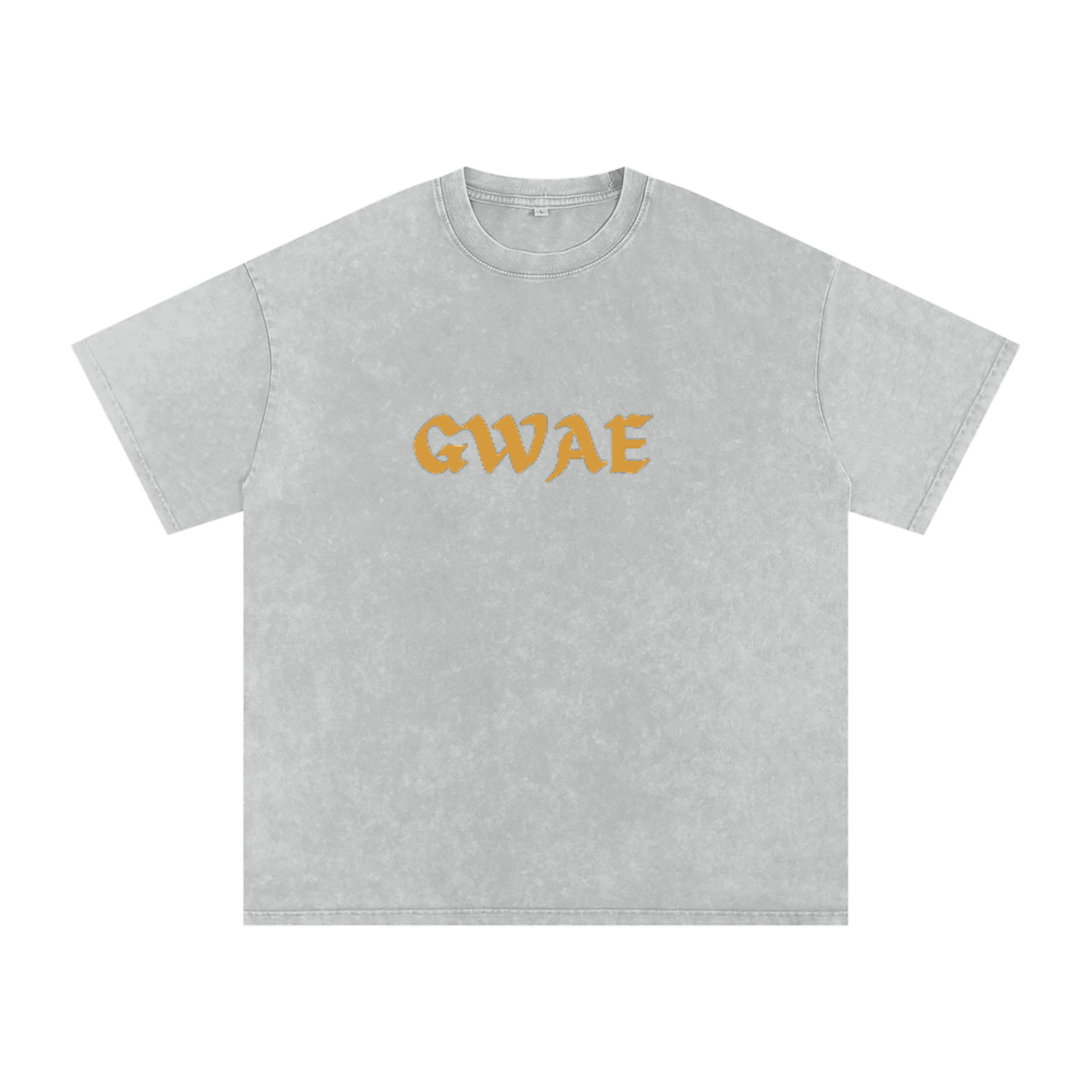 GWAE Snow Washed Oversized Cotton T-Shirt