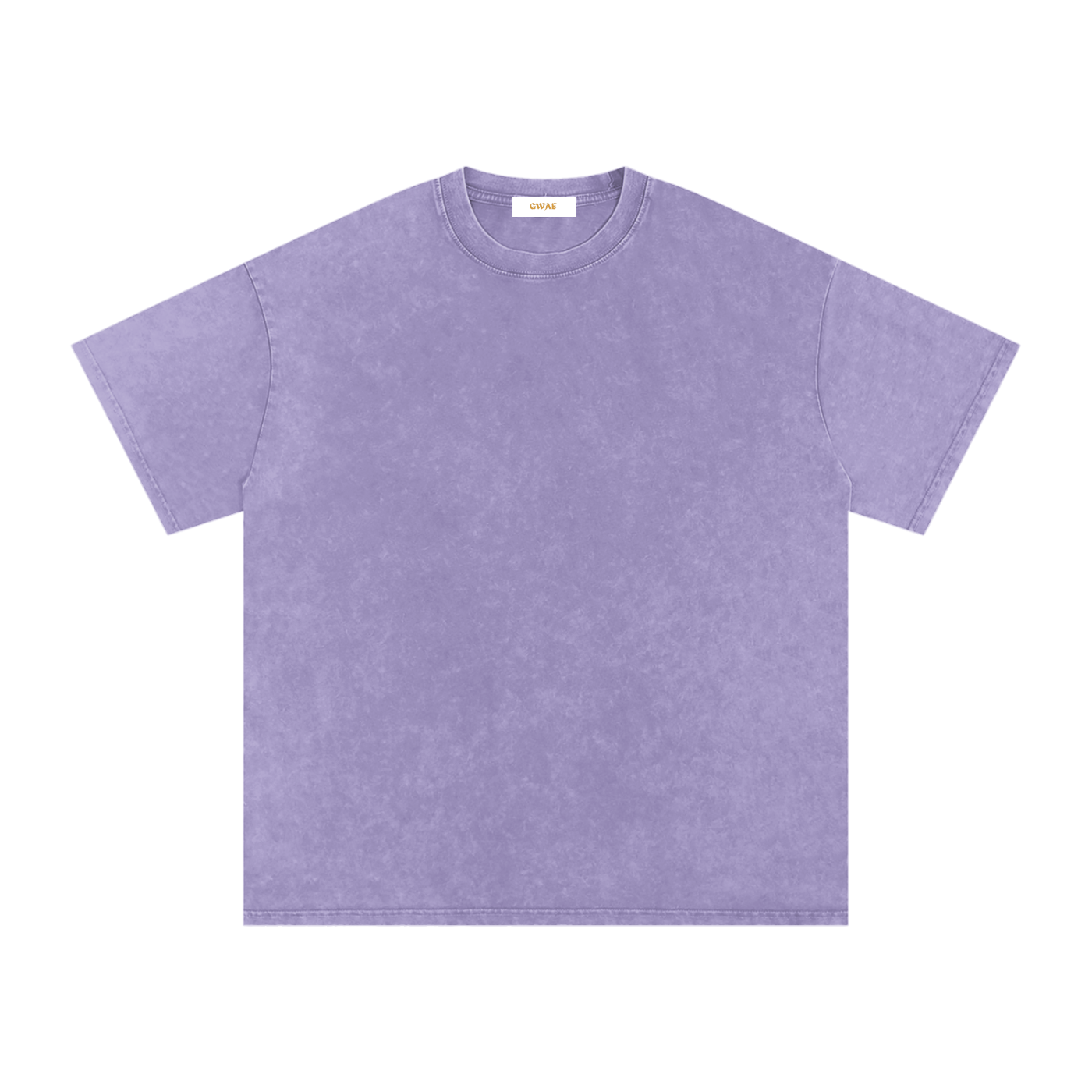 Plain GWAE Snow Washed Oversized Cotton T-Shirt