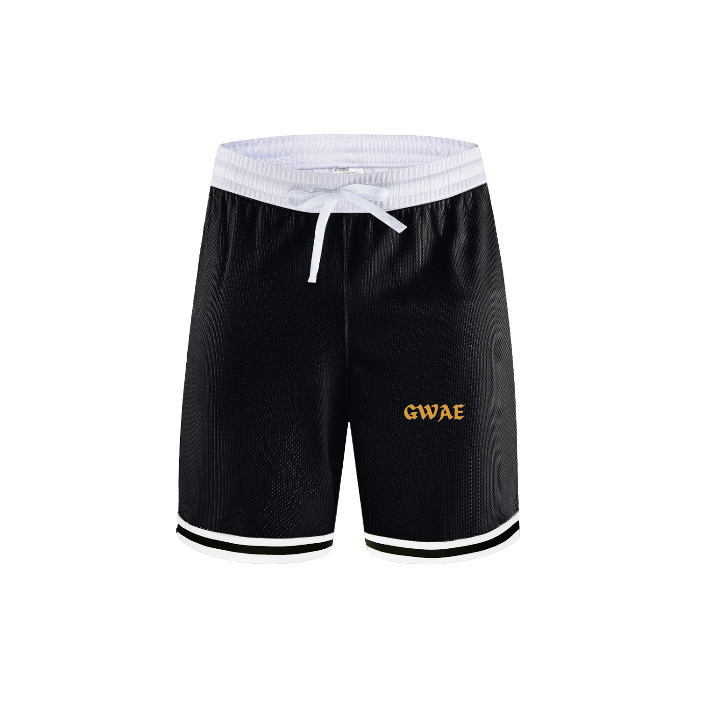GWAE Stripe Trim Basketball Shorts