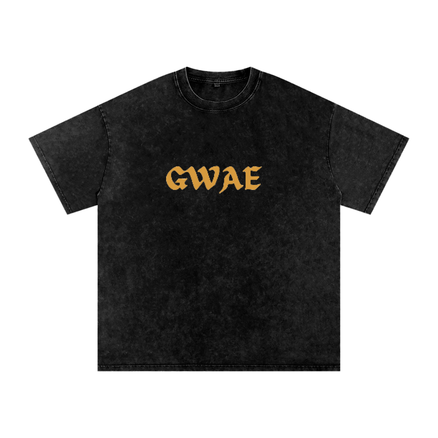 GWAE Snow Washed Oversized Cotton T-Shirt