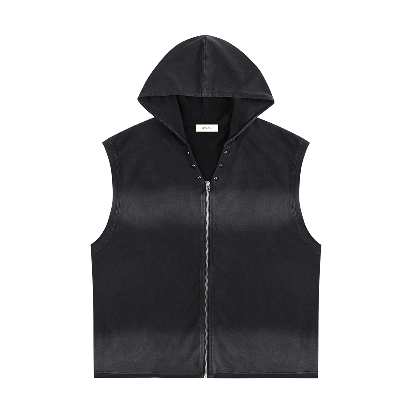 GWAE Zip-Up Hooded Tank Top