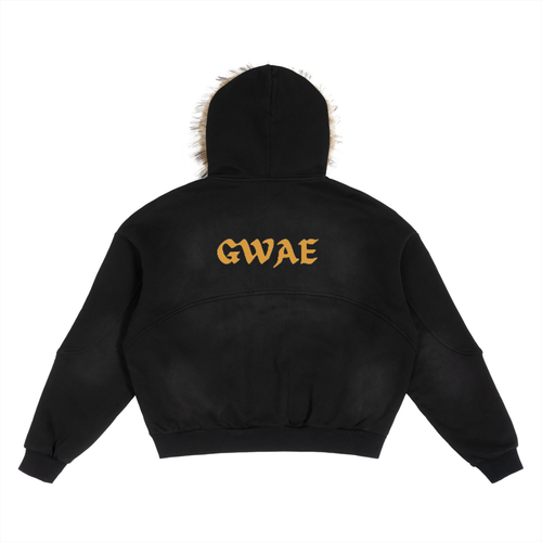 GWAE Detachable Fur Hoodie