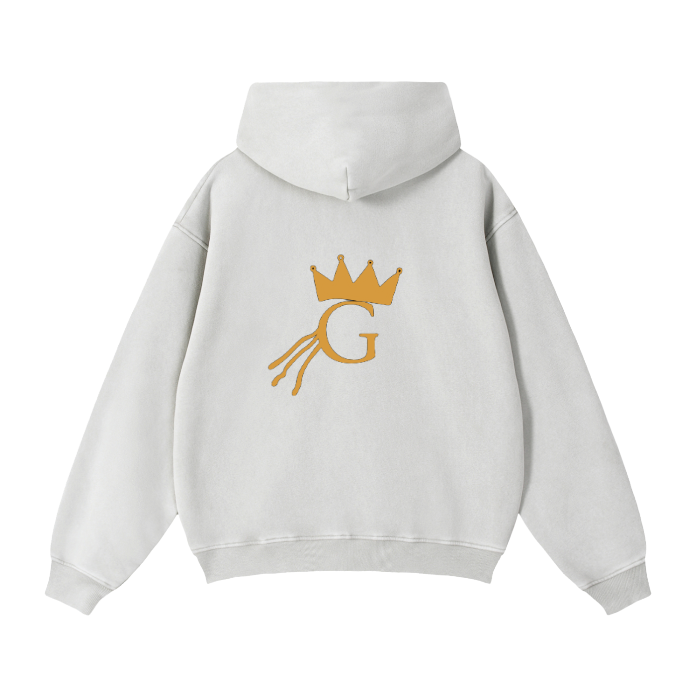 GWAE Zip-Through Boxy Fleece Hoodie