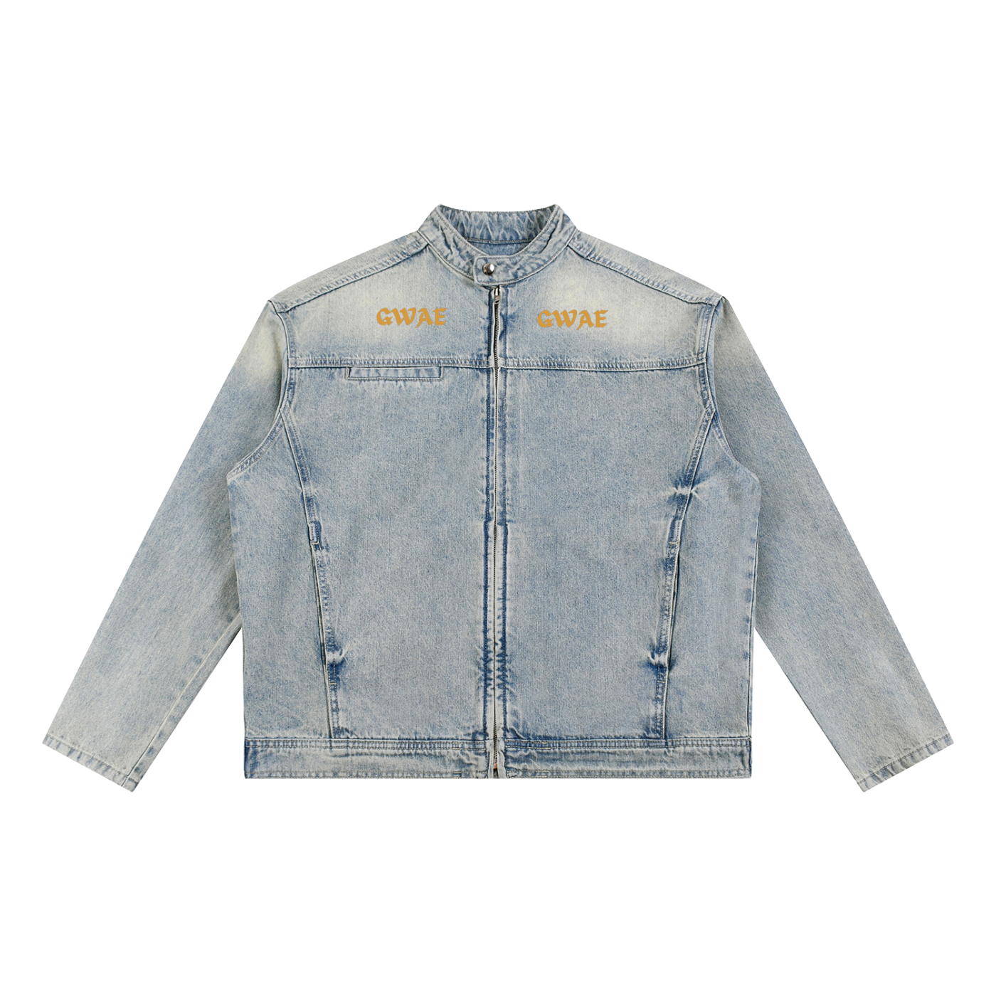 GWAE Zip Denim Jacket
