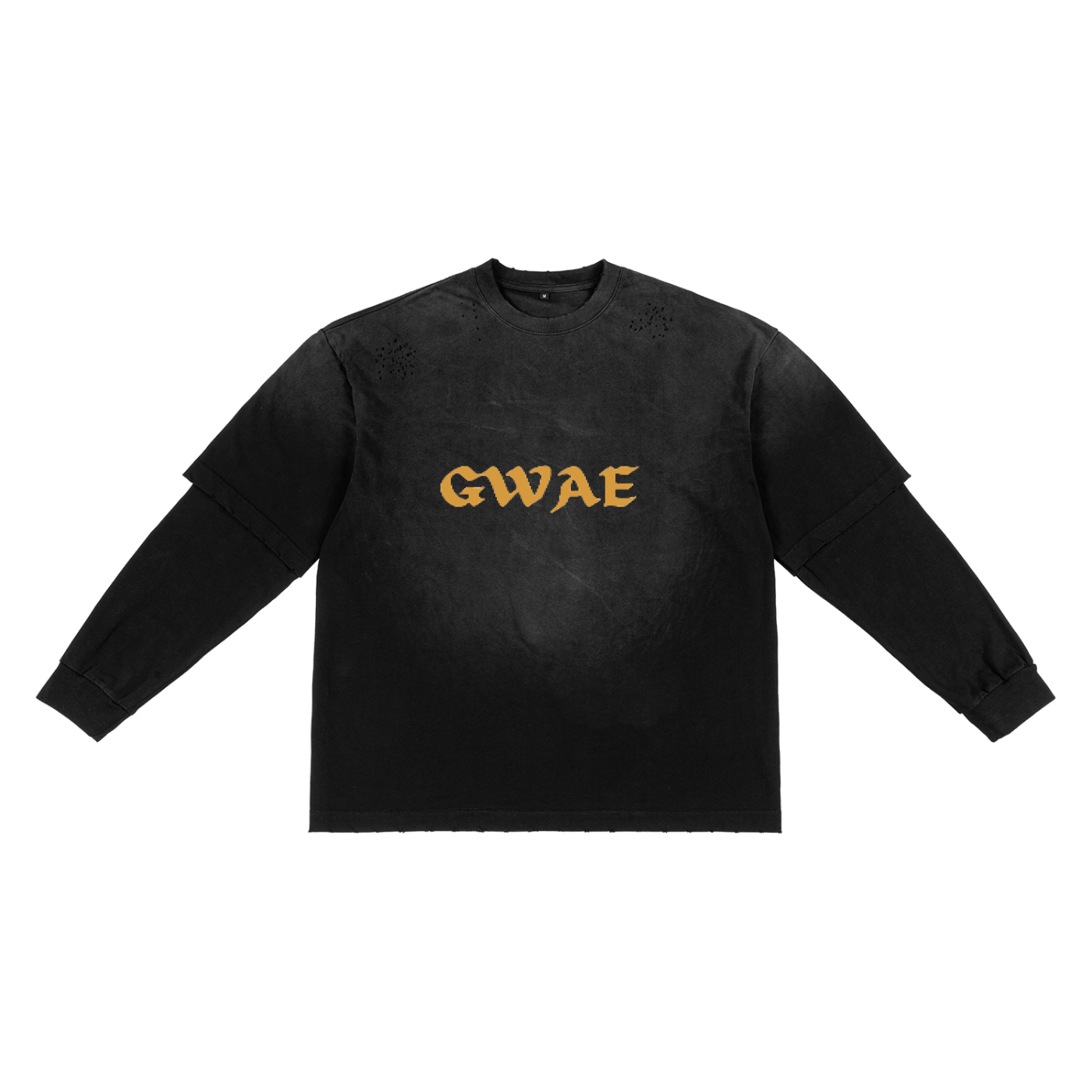 GWAE Hand-Frayed Faux Two-Piece T-Shirt