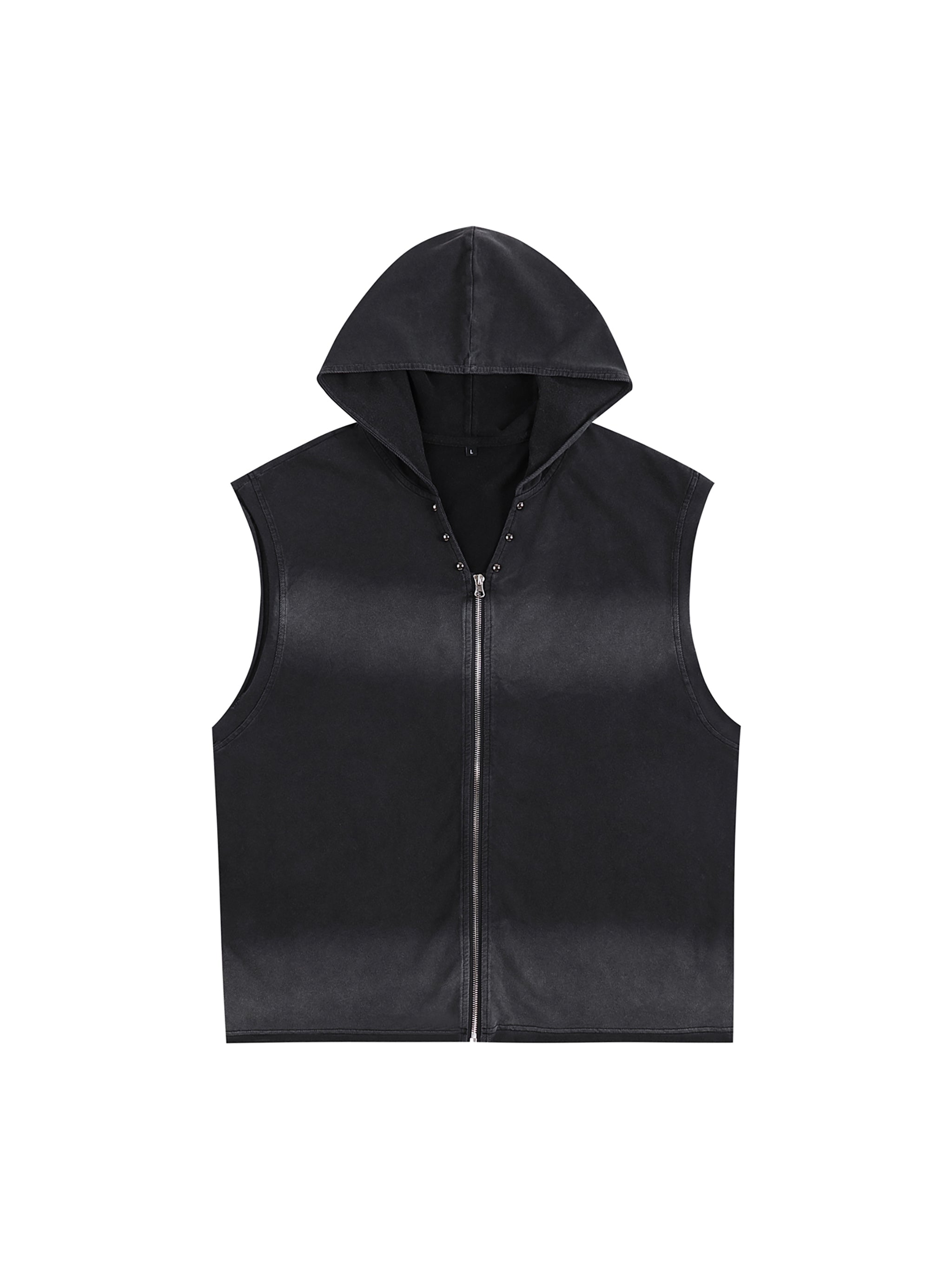 GWAE Zip-Up Hooded Tank Top