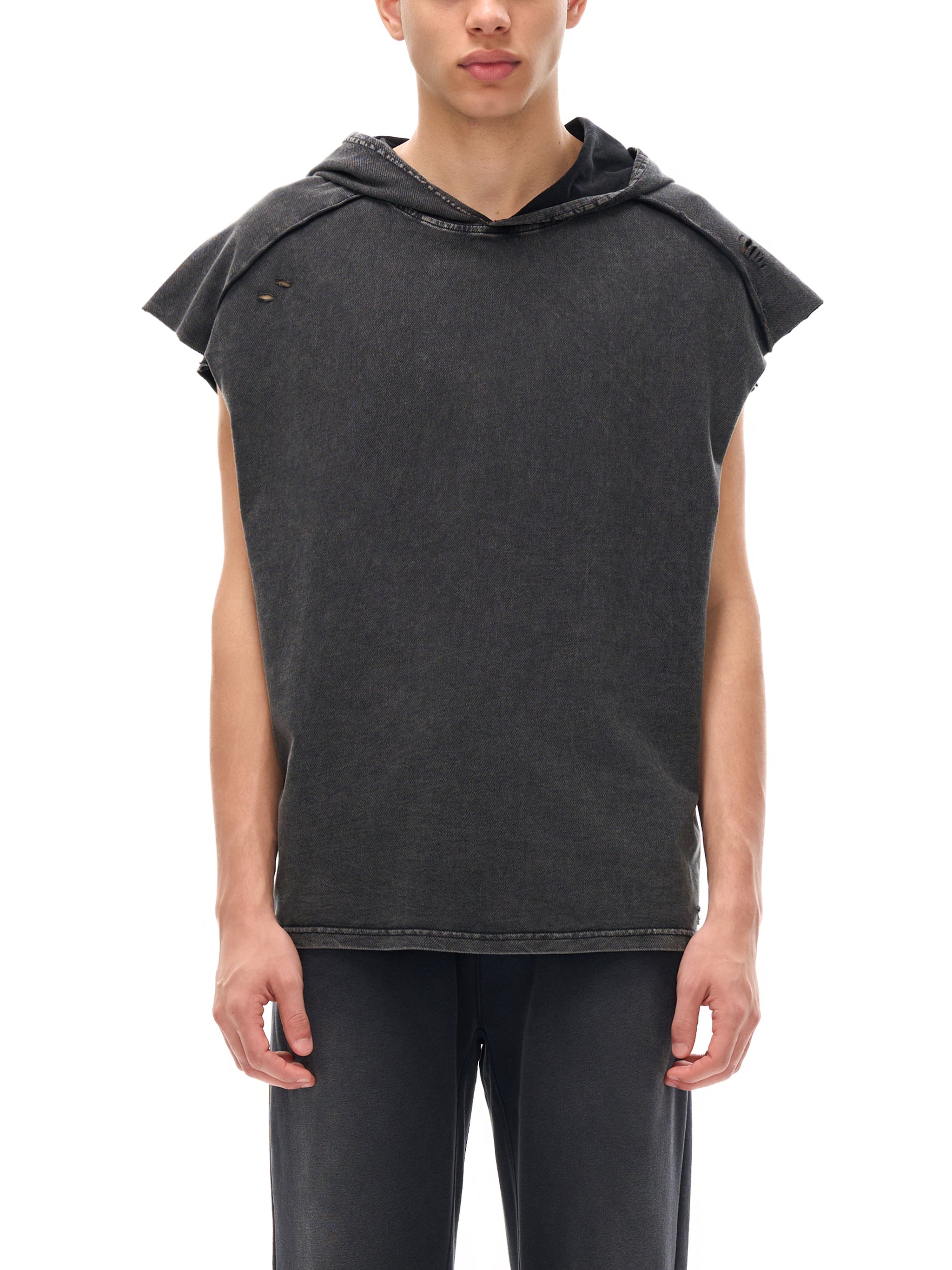 GWAE Boxy Hooded Tank Top