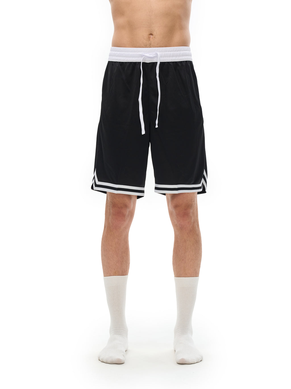 GWAE Stripe Trim Basketball Shorts