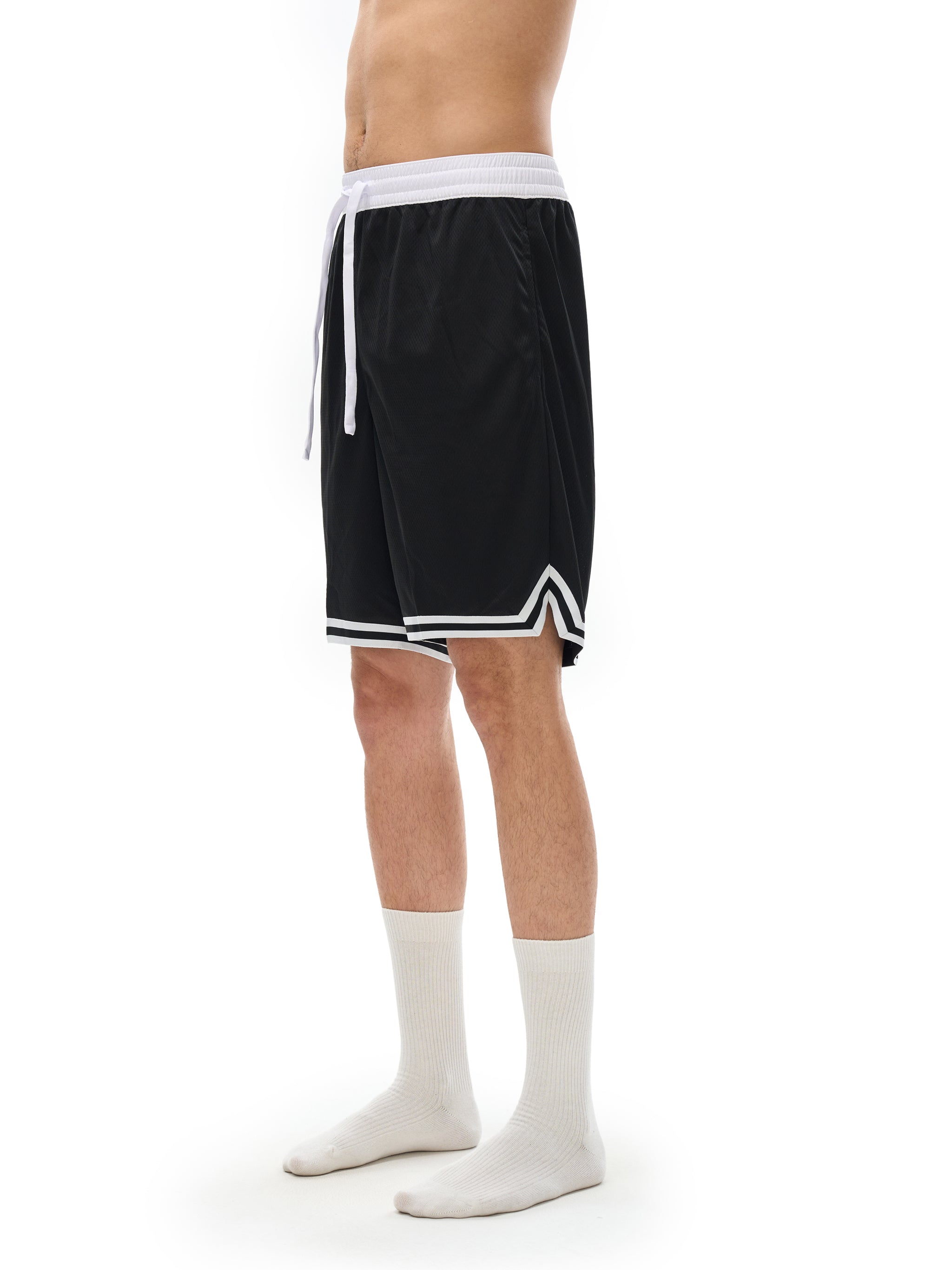 GWAE Stripe Trim Basketball Shorts