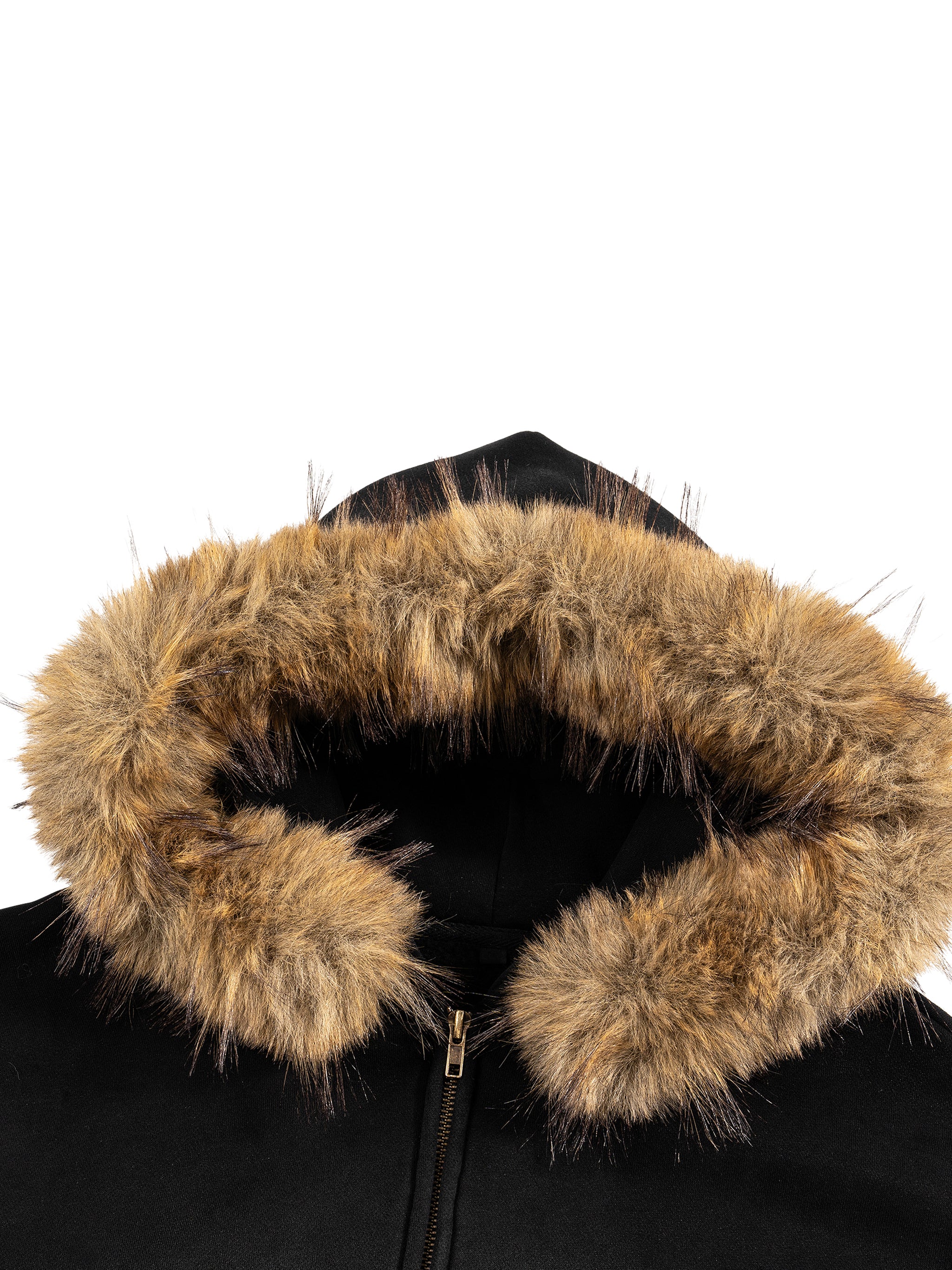 GWAE Detachable Fur Hoodie