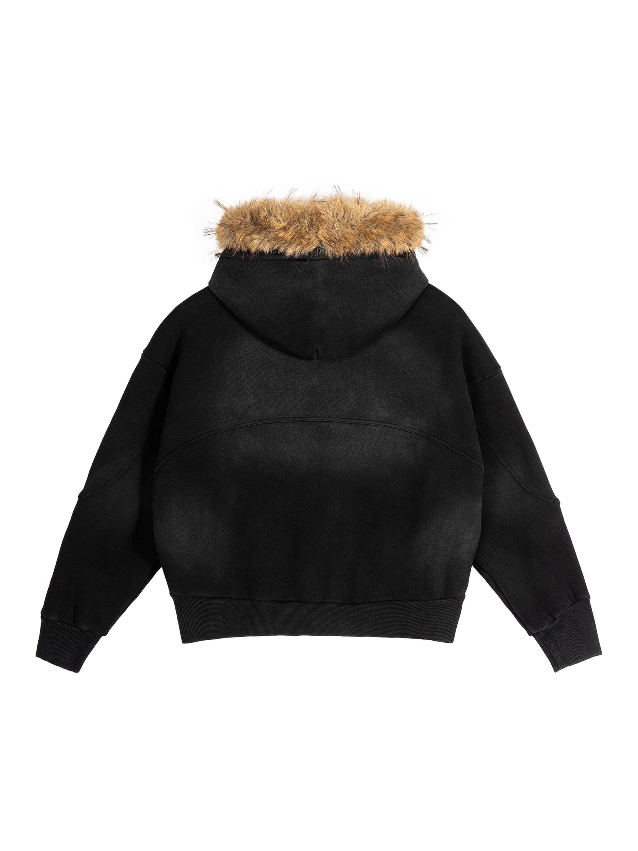 GWAE Detachable Fur Hoodie