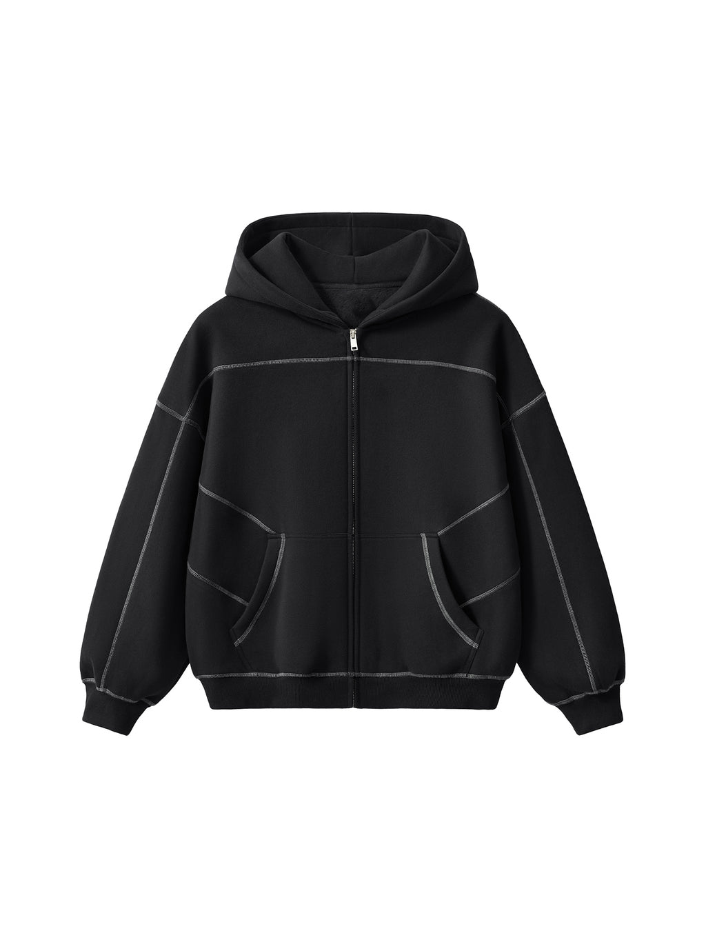 GWAE Boxy Fleece Zip Hoodie