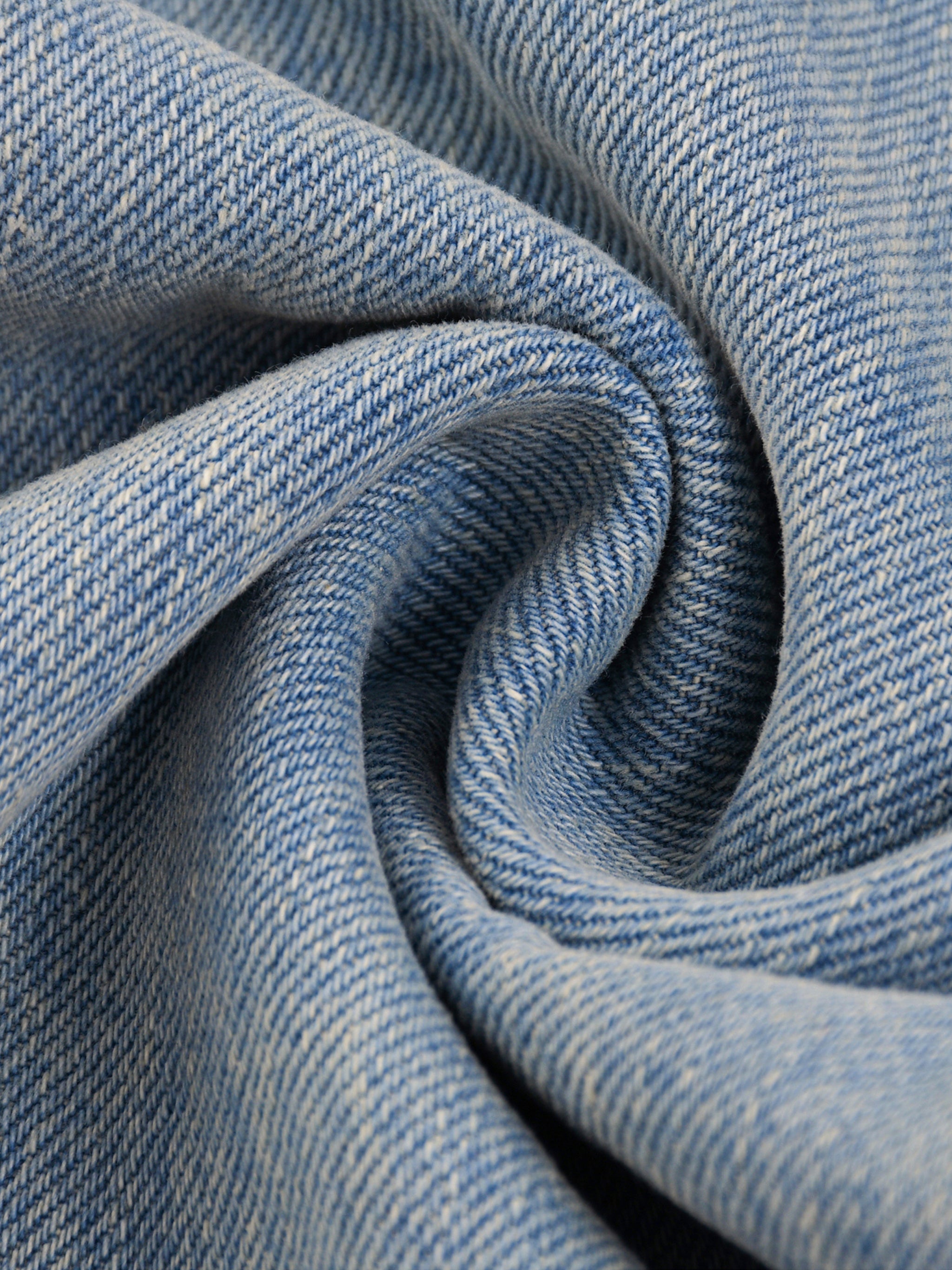 Plain GWAE Sun Fade Raw Hem Denim Jeans