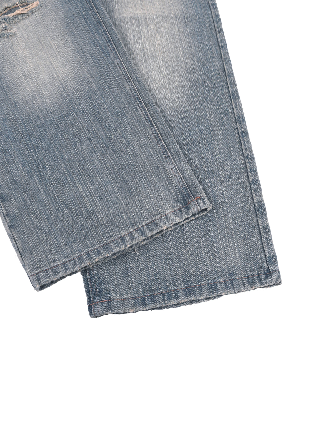 GWAE Vintage Wash Distressed Denim Jeans
