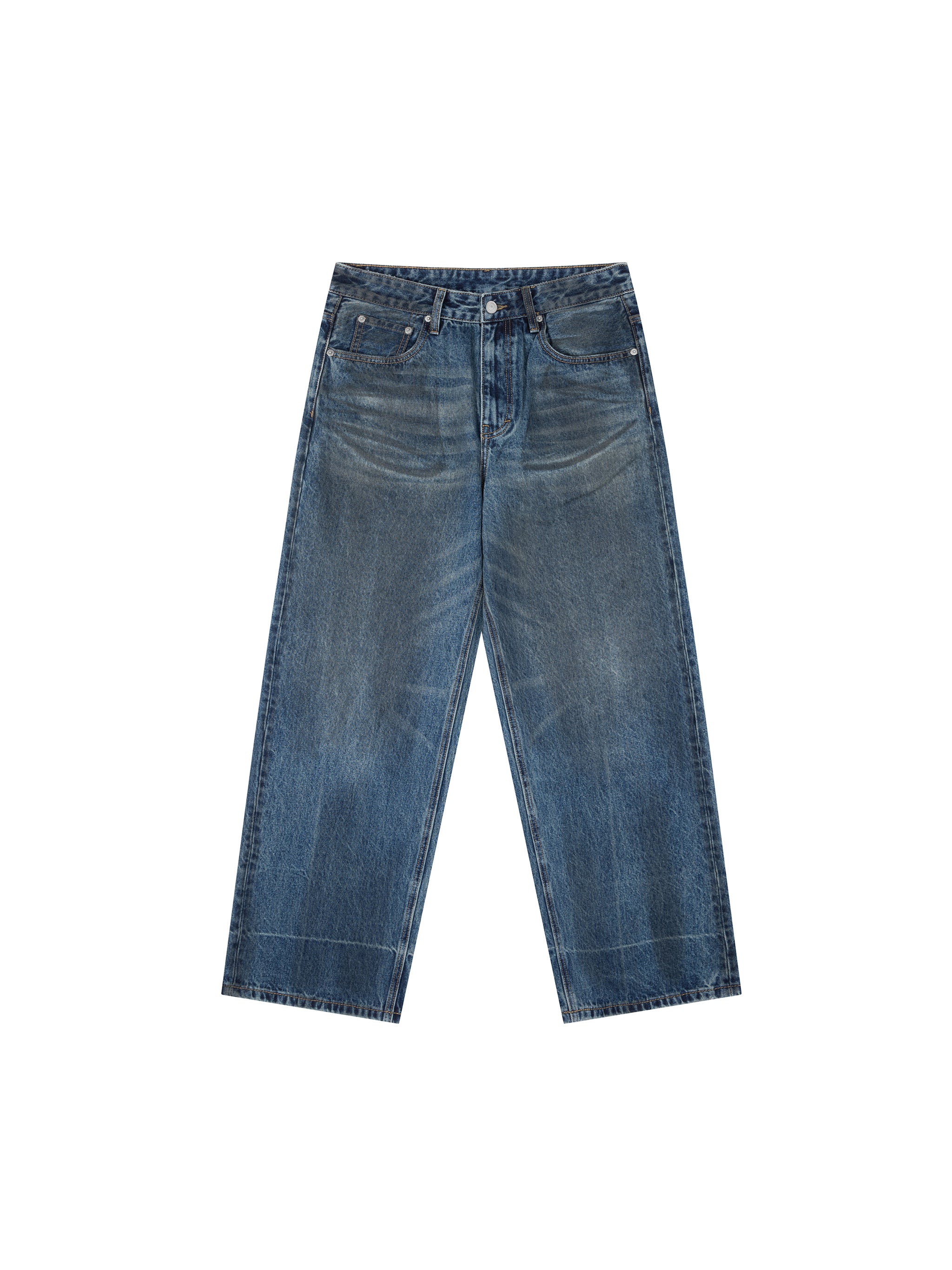 Plain GWAE Baggy Denim Jeans